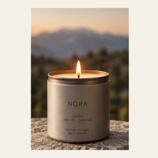 Cedar Travel Candle