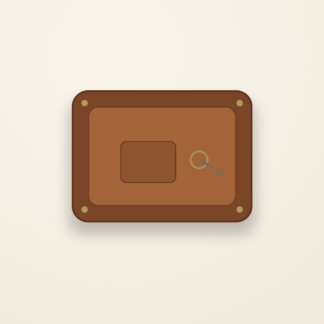 Leather Valet Key Tray