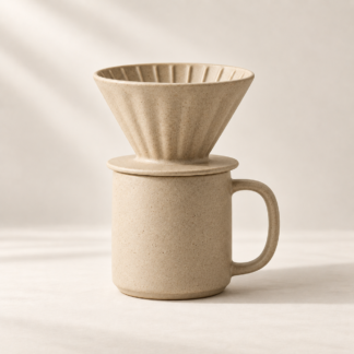 Stoneware Pour-Over Set
